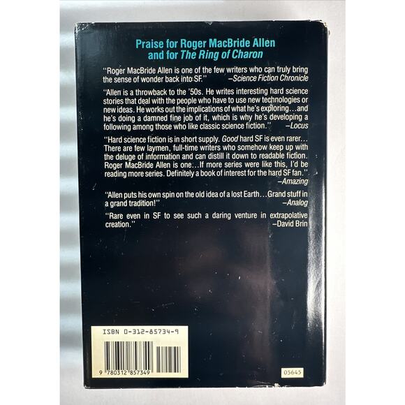 THE SHATTERED SPHERE by ROGER MACBRIDE ALLEN 1st Edition 1994 - Picture 2 of 9